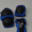 Kids Protective Gear Set Knee Pads for Kids 3-8 Years Toddler Knee and Elbow Pads with Wrist Guards 3 in 1 for Skating Cycling Bike Rollerblading Scooter (S(3-8Years), Blue)