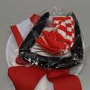 Vermeyen 4Pcs Cat costume Striped Top Hat Bow tie Tail Accessories Set Adult Halloween Cosplay