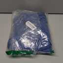 PRETTODAY Women's Casual Crew Neck Sweatshirts Raglan Long Sleeve Solid Tunic Tops Loose Pullovers (Large, Blue)