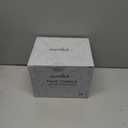 Ourmed Life Walnut Wooden Face Towel Holder Box, Moisture-Resistant Storage Organizer for Bathroom, Includes 50 Ct Disposable Facial Towelettes, 12''x10'' Biodegradable Clean Cloths for Sensitive Skin