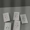 BESTTEN 24W USB Wall Outlet, 15 Amp Power Outlet with Type C & Type A Ports, 4.8A USB Receptacle with TR, Screwless Wallplate Included, Self-Grounding, UL Listed, 5 Pack, White