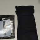 MGANG Full Leg Compression Sleeves for Men & Women, Thigh High 20-30mmHg Graduated Compression Stockings for Thigh Calf Knee Support, Pain, Swelling, Varicose Veins, Running, Sports, Pair of 1, Blue XXL