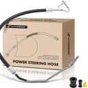 A-Premium Power Steering Pressure Hose Line Assembly Compatible with Chevrolet Traverse 2009-2017 & GMC Acadia Limited & Buick & Saturn, with O-ring, Pump To Gear/Rack Pinion