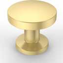 Asidrama 10 Pack Gold Zinc Cabinet Knobs for Dresser Drawers
