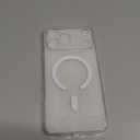 JETech Magnetic Slim Case for iPhone 17 Pro Max 6.9-Inch Compatible with MagSafe, Camera Lens Full Protection, Ultra-Thin Lightweight Clear Minimalist Protective Phone Cover (Clear)