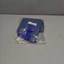 Parrot Anti-Scratch Shoulder Protector, Hang Bird Anklet Toys, Multi-Functional Pet Training Pad Poop Diaper Anti-bite Shawl for Parakeets Cockatiels Macaws Finches (Large, Blue)