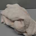 MOONQUEEN 2 Pack Premium Bath Towel Set - Quick Drying - Microfiber Coral Velvet Highly Absorbent Towels - Multipurpose Use as Bath Fitness, Bathroom, Shower, Sports, Yoga Towel (Cream)