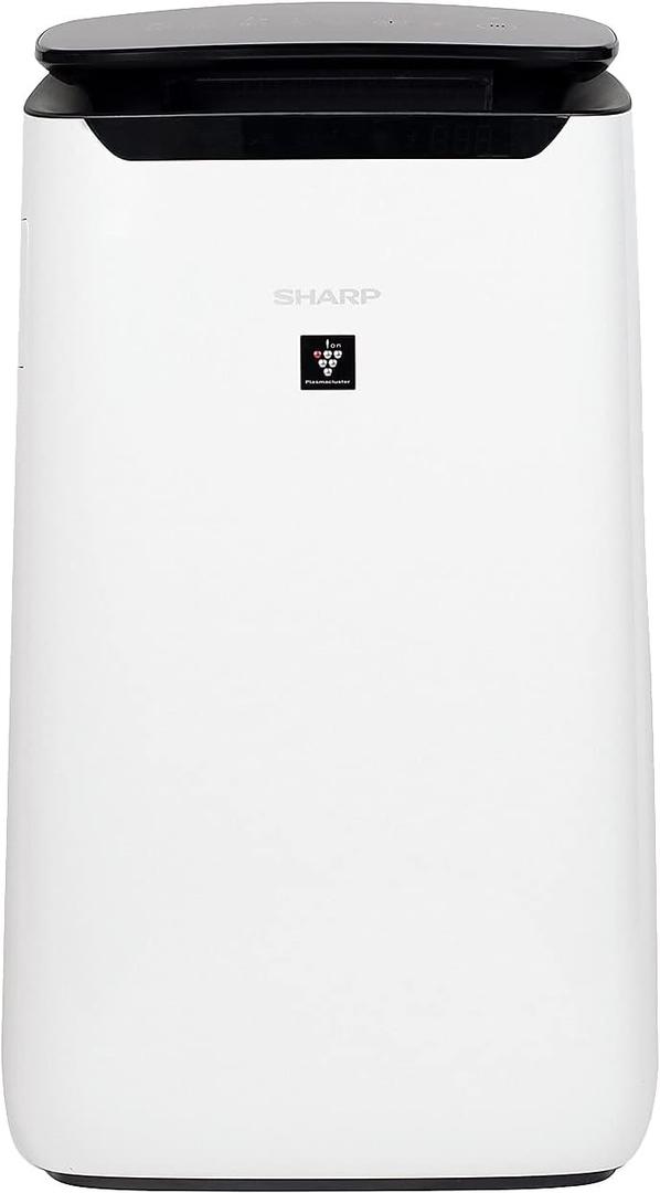 SHARP Smart Air Purifier Compatible w/Alexa. Plasmacluster Ion Technology and Triple Filtration, including True HEPA Filter. Covers up to 2,430 sq ft for XL Rooms, for Dust, Smoke & Pollen. FXJ80UW
