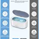 JeaTone Ultrasonic Jewelry Cleaner, 46KHz Professional Ultrasonic Cleaning Machine for Rings, Eyeglasses, Retainers, Dentures & Watches, 20oz Stainless Steel Sonic Jewelry Cleaner Pod