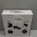 Weighted Vest Woman - 5lb/6lb/8lb/12lb/16lb/20lb/25lb/30lb Womens Weight Vest for Walking, Strength Training Weight Vests for Men, Reflective Stripe Fitness Vest for Workout Running Jogging (Black)