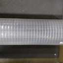 16 Gauge Galvanized Hardware Cloth 48in x 100ft Silver 1 inch Welded Garden Fence Roll for Gardens, Chicken Coops & Poultry Animal Netting Cage