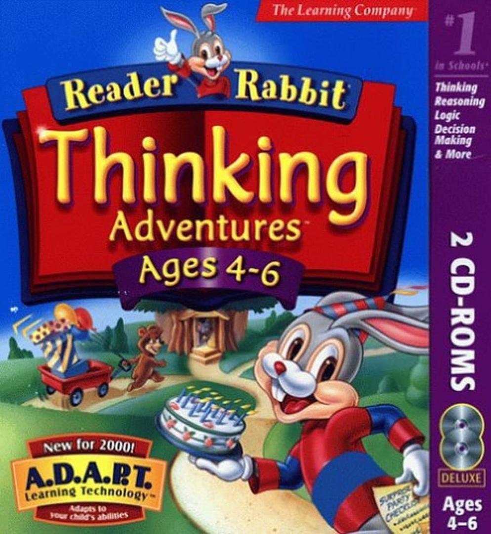 Reader Rabbit: Thinking Adventures (Jewel Case)-Platform : Mac, Windows