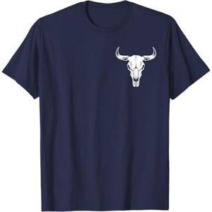 Funny Quote if Genders Confuse You Go Milk a Bull Vintage T-Shirt (X-Large, Blue)