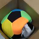 Soulchen 2 Pack Indoor Soccer Balls Soft Soccer Balls Size 4 for Kids Sports Gift Created for Ages 3+ Kids Boys Girls Practice Juggling Inside Your Home and Yard
