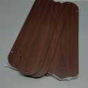 Lineshading 10Pcs Replacement Fan Blades for 42 52 Ceiling Fan Waterproof Weatherproof Fan Blades Replacement for Broken Substitution Replacing Indoor Outdoor Summer(Wood Color,42 Inch)