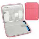 Dadanism 9-11" Tablet Sleeve Padded Carrying Case for iPad (A16) 11th Gen 11", iPad 10th Gen 10.9", iPad Air M4/Pro M5 11", iPad Air 5/4, iPad 9/8/7th Gen, Galaxy Tab A11+ Plus 11", Watermelon Pink