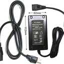 100-240V AC to 12V DC Power Supply with 4 Pin Molex (5A /5000mA)