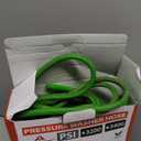 YAMATIC Super Flexible Pressure Washer Hose 50FT for Power Washer Replacement, Kink Resistant Extension With Leak-Free M22 Female & 3/8" Quick Connect Adapters, 1/4" 3200 PSI, Green