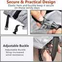 Bike Covers, Outdoor Waterproof Bicycle Covers with Lock Hole for Mountain Road Electric Bikes