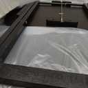 Winsome Cade Set of 2 Foldable Snack Tables, Oversized, for Living Room, 25", No Assembly, Coffee