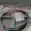 DAKASON LED Ceiling Light Fixture Flush Mount, Crystal Chandelier Modern Ceiling Light for Kitchen, Hallway, Living Room, Foyer, Closet, 12In 15W 1640LM, 3/4/5000K CCT Selectable, Dimmable