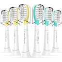 FutulkyUS Kids Replacement Brush Heads for Philips Sonicare: Electric Soft Toothbrush Head Compitable with 4100, Standard Head for Boy Girl Over 7 Years Old, 6 Pack