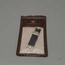 Wearlizer Braided Magnetic Band Compatible with Apple Watch Bands 42/46/38/40/41/44/45/49mm Women Men, Designer D-Shape Stretchy Elastic Nylon Strap for iWatch Series 11 10 9 8 7 6 5 4 SE/Ultra 3 2 1 (Black/Starlight)