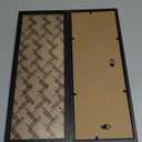 Americanflat 8x20 Picture Frame with Shatter-Resistant Glass - Signature Collection - Gallery-Style Frames Made of Engineered Wood - Photo Frame for Wall Display - Black