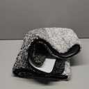 Kitinjoy Indoor Outdoor Door Mat, 47x24 Non-Slip Absorbent Dirt Trapper, Low-Profile Washable Inside Entrance Front Floor Mat, Sturdy Soft Entry Doormats for Entryway, Black