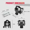 KEMIMOTO UTV Lift Kit, 2" 2 Inch Lift Kit Compatible with Can Am Defender HD5/ HD8/ HD10/ XMR 500 800 1000 2016-2023