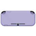 eXtremeRate PlayVital Light Violet Protective Grip Case for Nintendo Switch Lite, Hard Cover Protector for Nintendo Switch Lite - Screen Protector & Thumb Grips & Buttons Caps Stickers Included