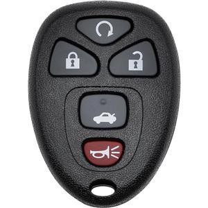 Key Fob Replacement for 06-10 Chevy Cobalt/ 04-12 Malibu/ 07-09 Pontiac G5/ 05-10 G6/ 05-08 Grand Prix/ 07-10 Saturn Aura Sky/ 05-09 Buick Lacrosse Car Keyless Remote, KOBGT04A, 5 Btn