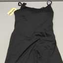 Womens Eazy Peezy Tennis Dress, Workout Dress with Shorts & Bra Golf Athletic Dresses for Women Black Medium