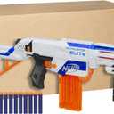 NERF N-Strike Elite Retaliator Blaster, Stock, Grip, Barrel, 12-Clip, 12 Darts, Outdoor Toys for Kids 8+ Frustration-free Packaging