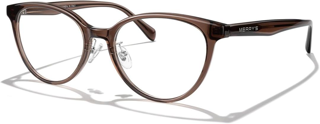 MERRY'S Reading Glasses for Women Cat Eye Round Frame Blue Light Blocking Women's Unbreakable Reading Glasses