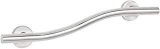 Seachrome 24 inch Bathroom Wave Grab Bar Satin Finish