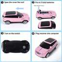 elec Space Wireless Mouse Car Computer Mouse for PC Laptop (Milk Tea Pink)