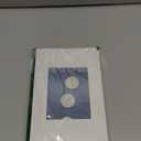 UpUDo 4 Rolls Chiffon Ribbon, 1.5" x 6Yd Dusty Blue Silk Ribbons, Smooth Edges for Wedding Invitations, Bridal Bouquets, DIY Crafts, Gift Wrapping, Holiday Decor