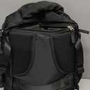 Sinaliy Travel Backpack for Men Women, Personal Item Travel Bag with Multi-Pockets, Airline Approved Carry on Backpack Fits 16inch Laptop, Waterproof Casual Backpack for College,Travel, Work (Large, Black)