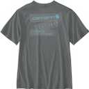 Carhartt Men's Relaxed Fit Lightweight Short-Sleeve Tape Graphic T-Shirt, 2XL