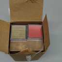 Letter Stamps, 56pcs Alphabet Stamps with Weeks and Weather, Number Stamps with Wooden Case, Vintage Symbol Wood Stamps with Ink Pads Rubber Stamps for Crafting, Card Making, Scrapbooking