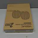 YISSVIC Electric Fly Swatter Foldable Bug Zapper Racket 2 in 1 Mosquito Killer with Purple Attractant Light Rechargeable 1800mAh for Indoor Home Backyard Patio Camping (White-2 Pack)