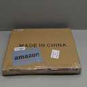 Tectocker-DOU 2 Pc Deep Floating Shelves ; 12 Inch Deep Wall Mounted Hanging Shelves for Living Room, Kitchen, Office, Bathroom and Bedroom Decor; Storage and Display Shelf Set (White)