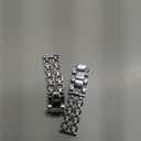 Wearlizer Metal Band Compatible with Samsung Galaxy Watch 7 6 5 4 FE Active 2 40mm 44mm/Watch 6 4 Classic 43mm 47mm 42mm 46mm/Watch 5 Pro 45mm Bands, 20mm Dressy Stainless Steel Chain Strap Women (Silver)