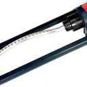 Lawn Sprinkler, 18 Brass Nozzles Garden Water Oscillating Sprinkler for Yard Covers up to 3,600 sq.ft, Heavy Weight Base, Built-in Spray Jet Cleaning Needle