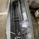 DUMOS Twin Size Bed Frame - Metal Platform Bed Frame Mattress Foundation with Steel Slat Support, No Box Spring Needed, Storage Space Under Base, Easy Assembly, Black