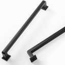 COTYKILEY 10 Pack 7 Inch(177mm) Matte Black Kitchen Cabinet Handles Cabinet Pulls Cabinet Door Handles Kitchen Cabinet Hardware Cupboard Drawer Pulls Dresser Handles