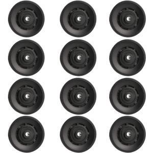 Universal Bearing Pulley Wheel for Cable Machine Gym Equipment Part Garage Door (90mm-12 PCS-P)