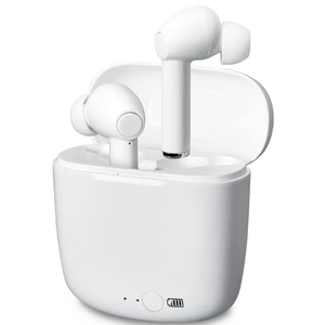 ILIVE TRULY WIRE-FREE EARBUDS IAEBT209W BLUETOOTH 5 W/CHARGING CASE WHITE