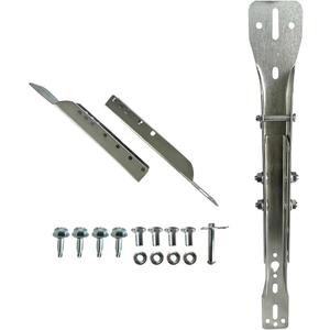 Garage Door Opener Adjustable Reinforcement Bracket, Replacement Parts & Hardware, Repair, Restore, Easy Installation Kit, Fits 18-24 Panels, Heavy Duty No Bending